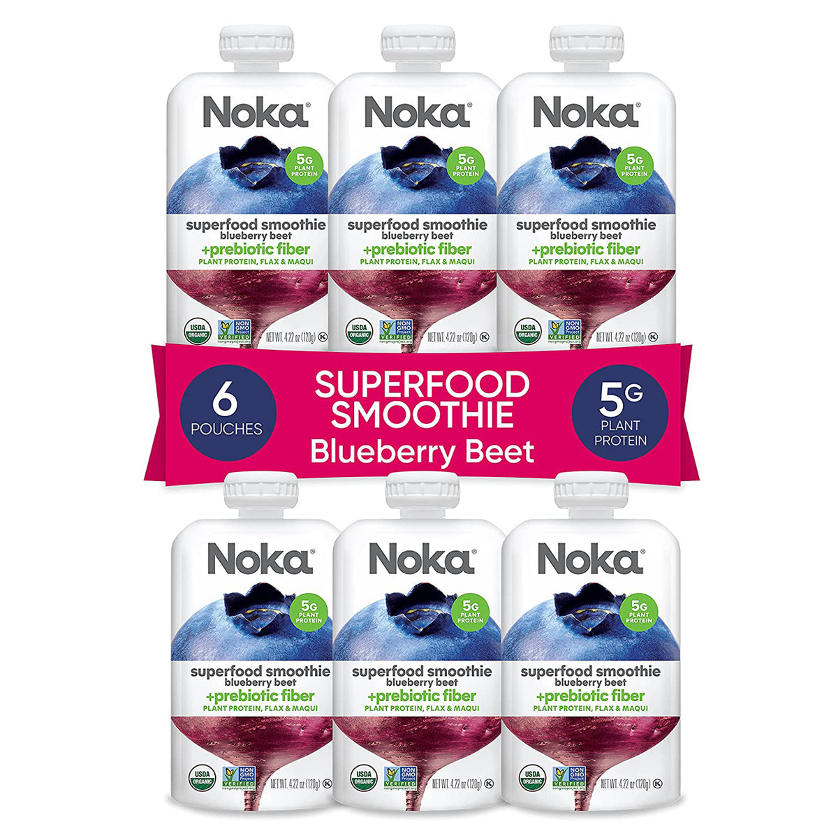Smoothie aux superaliments + fibres prébiotiques