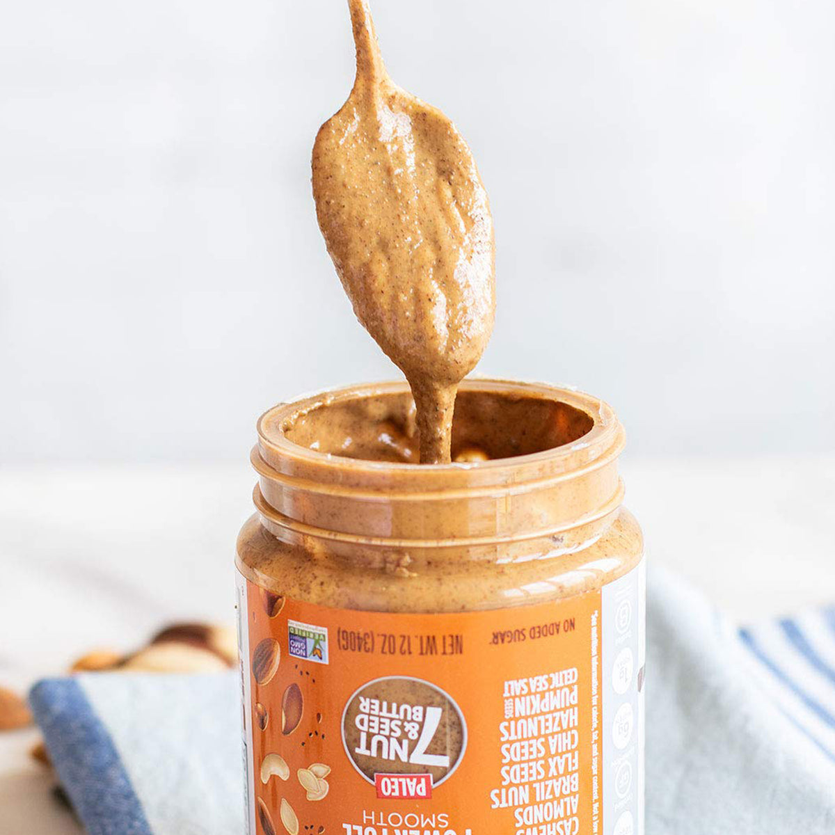 Mantequilla de nueces Paleo suave Power Fuel