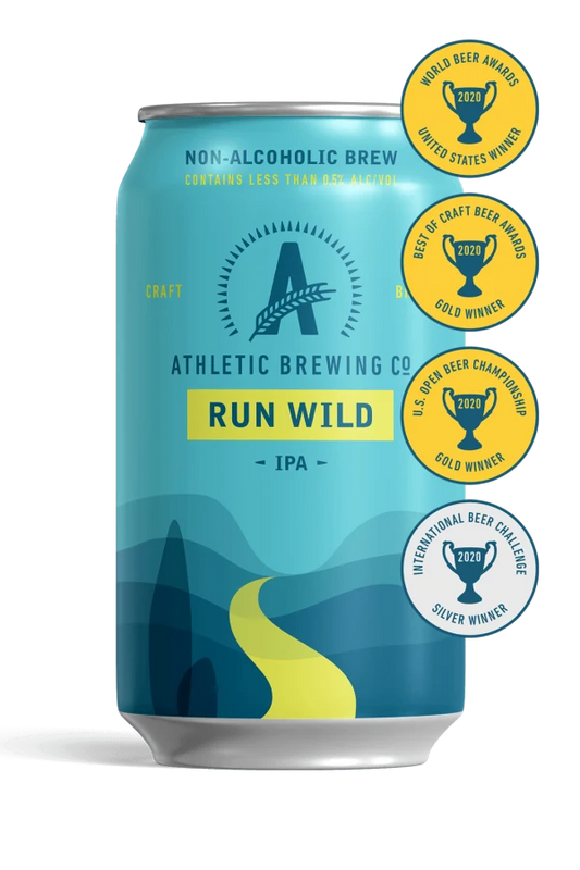 Caisse de 24 canettes Run Wild IPA (sans alcool)