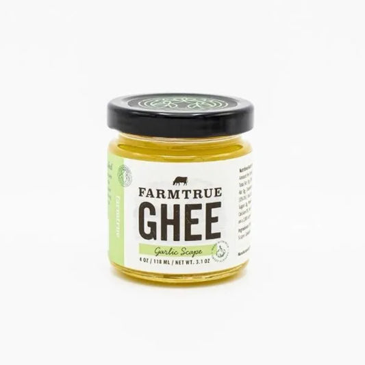 Organic Grass-Fed Ghee Garlic Scape - 4 oz