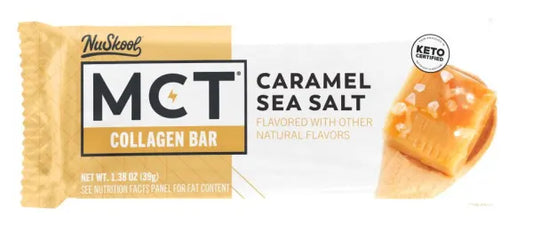 Barra de colágeno MCT - Sal marina con caramelo