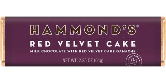 Barres de chocolat - Red Velvet Cake Chocolat au lait
