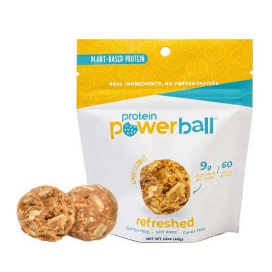 Protein Power Balls - Paquetes individuales - Limón y coco