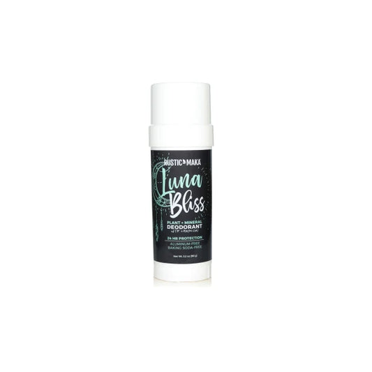 LUNA BLISS Natural Deodorant (Magnesium + Charcoal)