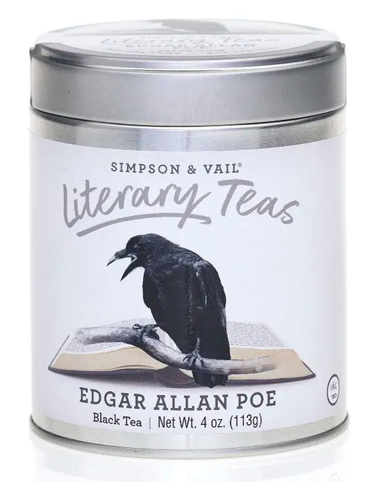 Té literario: mezcla de té negro de Edgar Allen Poe