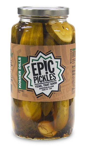 Lanzas de pepinillos encurtidos - Kosher 