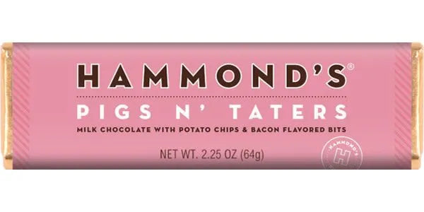 Barres de chocolat - Chocolat au lait Pigs N' Taters