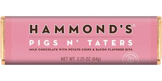 Barres de chocolat - Chocolat au lait Pigs N' Taters