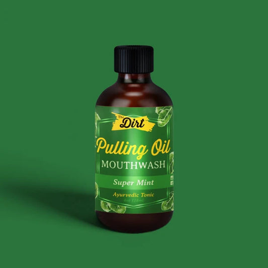 Oil Pulling Mouthwash - Super Mint - 4 oz
