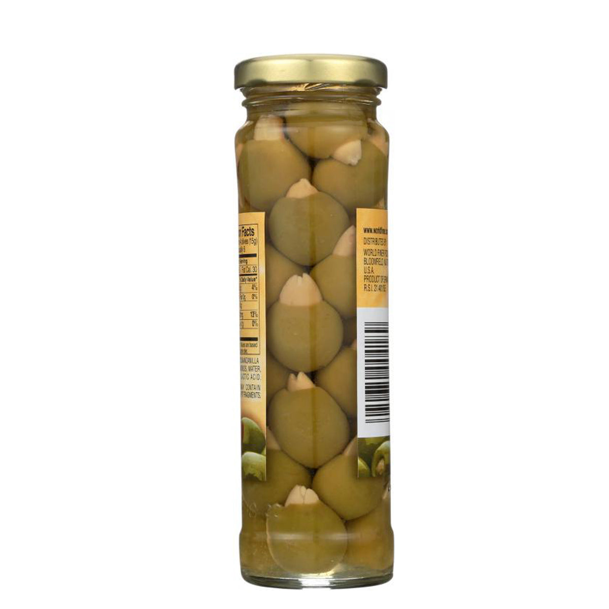 Olives manzanilla farcies aux amandes