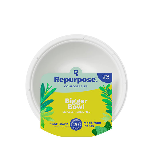 Tazones compostables