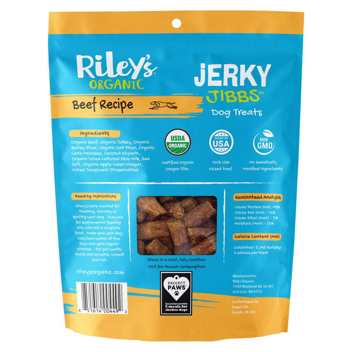 Gâteries pour chiens Jerky Jibbs