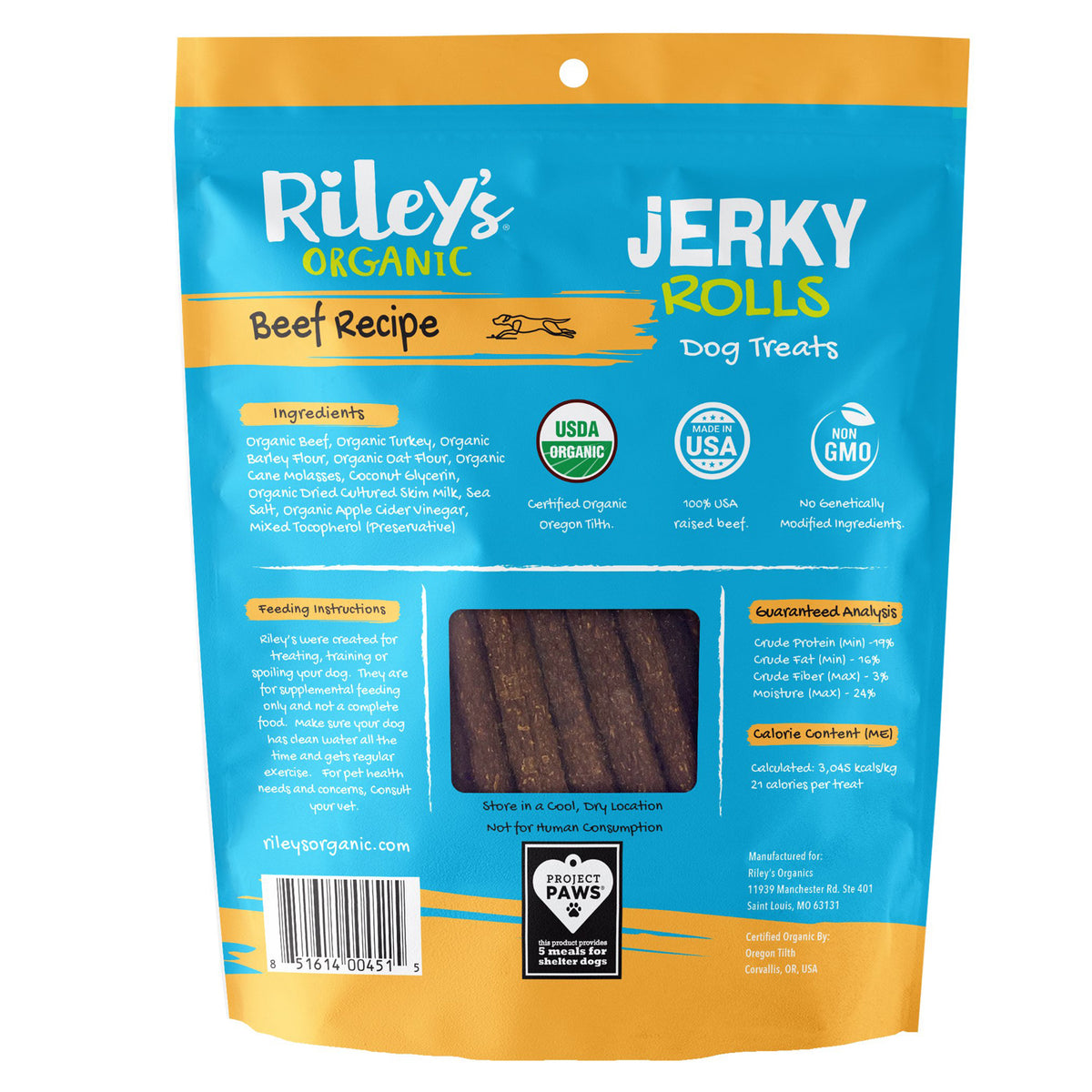 Dog Treats Jerky Rolls
