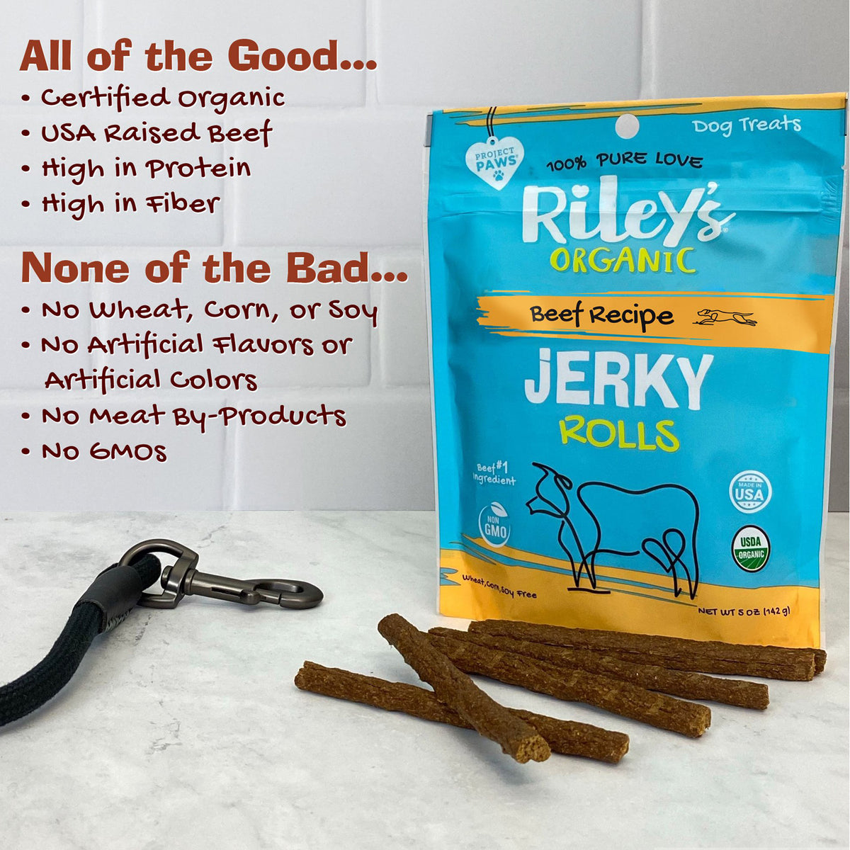 Dog Treats Jerky Rolls