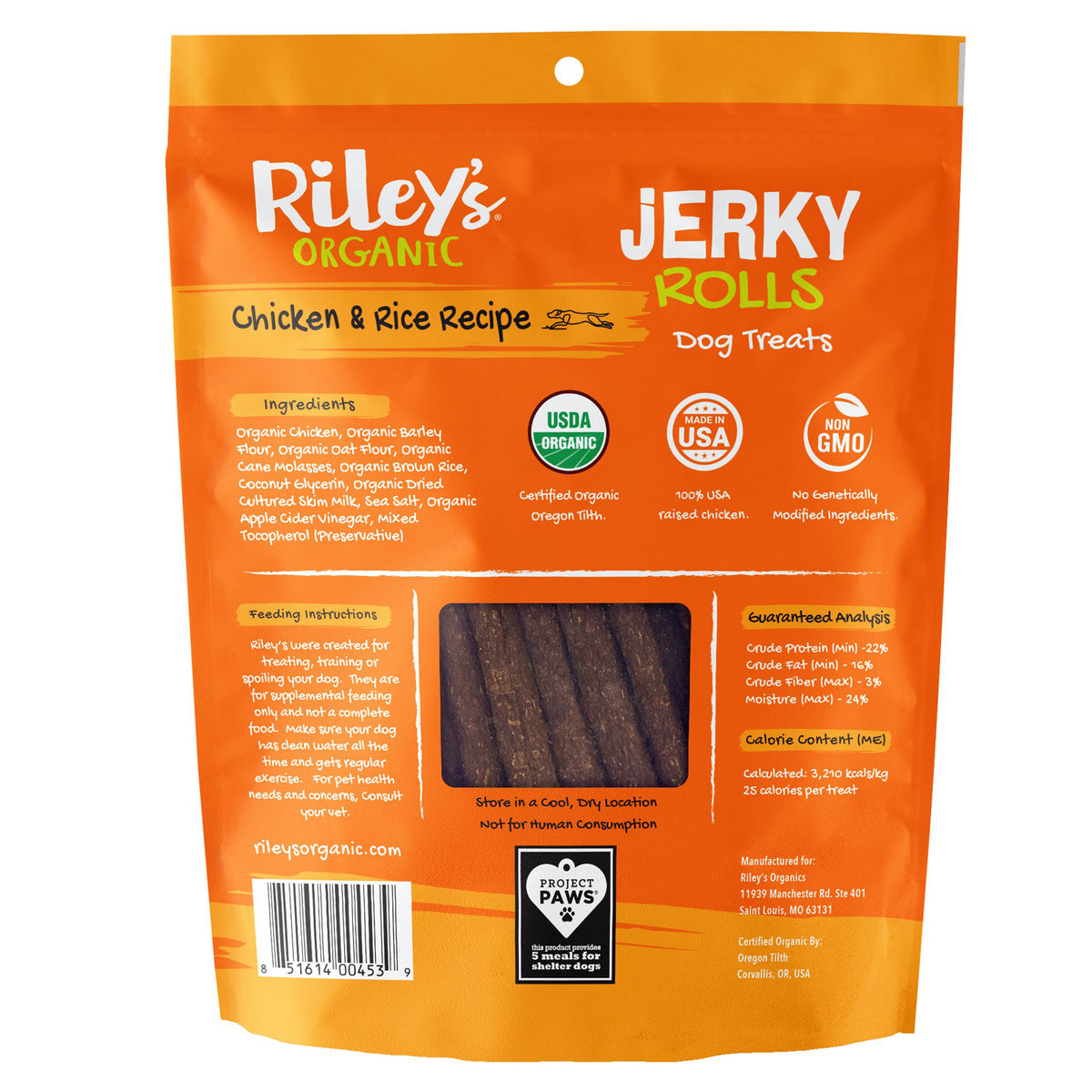 Dog Treats Jerky Rolls