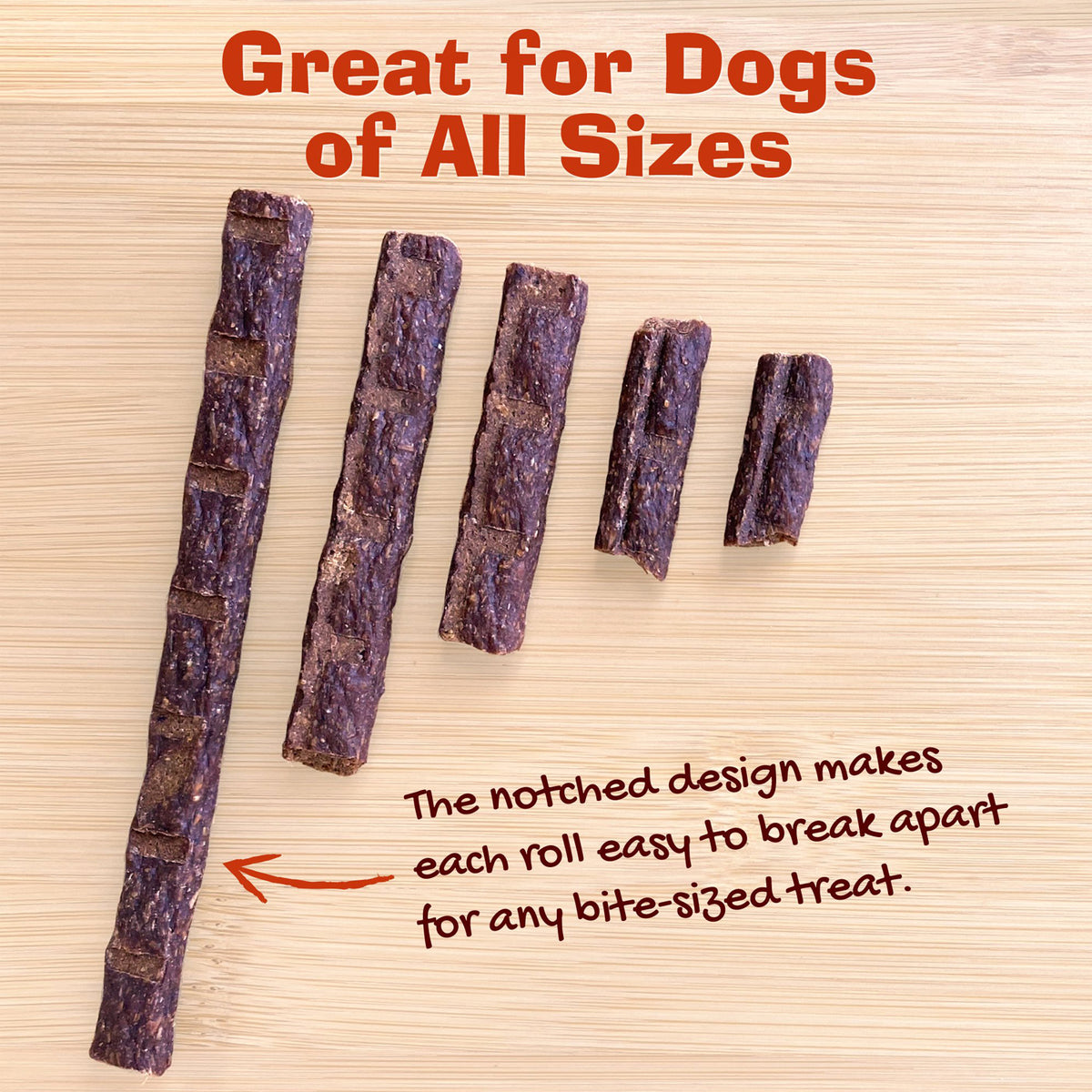 Dog Treats Jerky Rolls