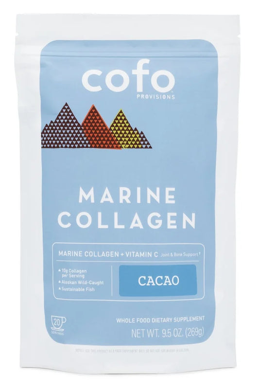 Cofo Provisions Marine Collagen + Vitamin C - Chocolate Drink Mix