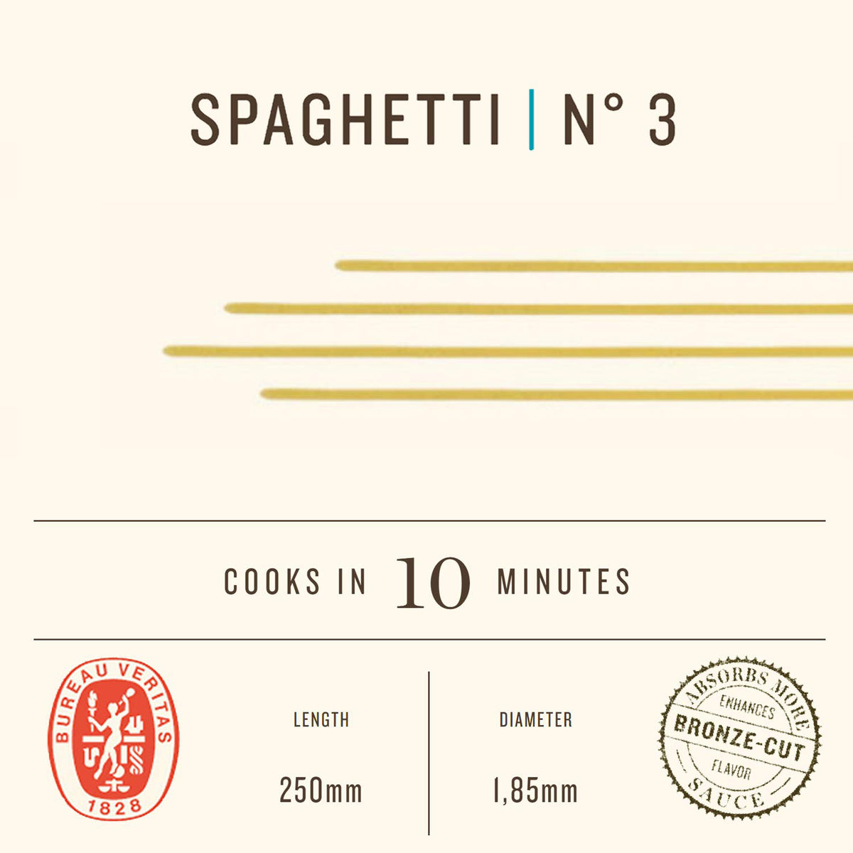 Spaghetti de pâtes sans gluten n° 3