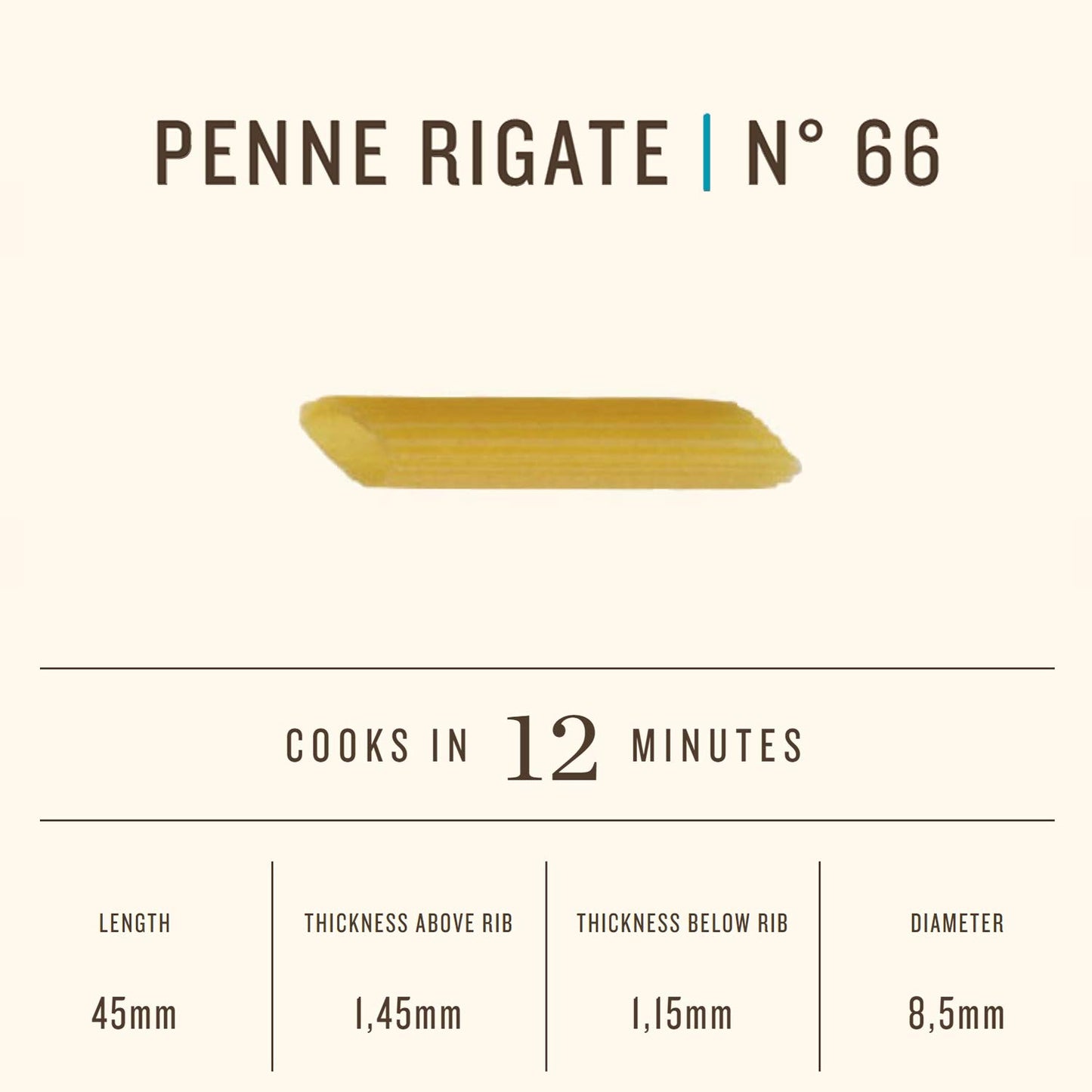 Italian Pasta Gluten Free Penne Rigate No.66