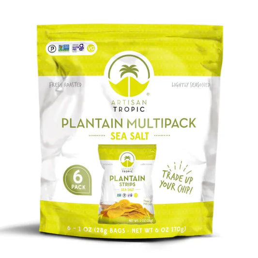 Artisan Tropic Plantain Strips Multipack Sea Salt