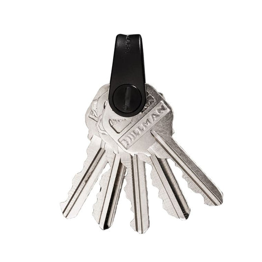 KeySmart Mini Minimalist Key Holder; Black