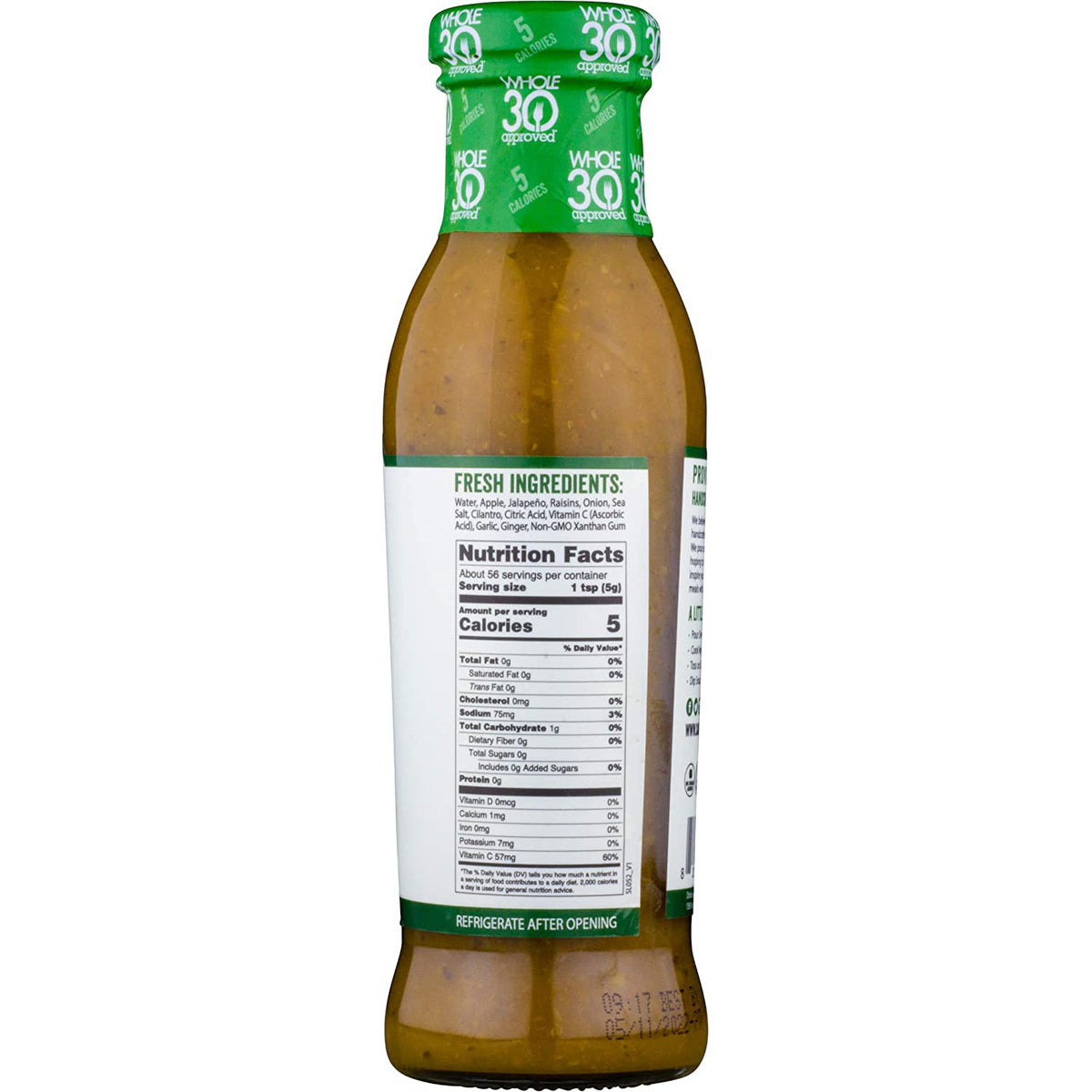 Salsa De Manzana Verde Y Jalapeño