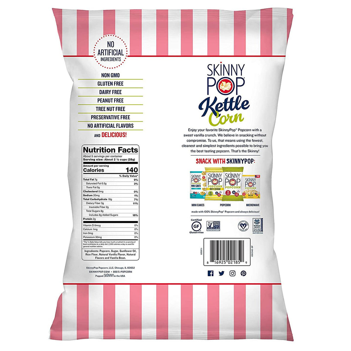 Palomitas de maíz hechas con hervidor de agua