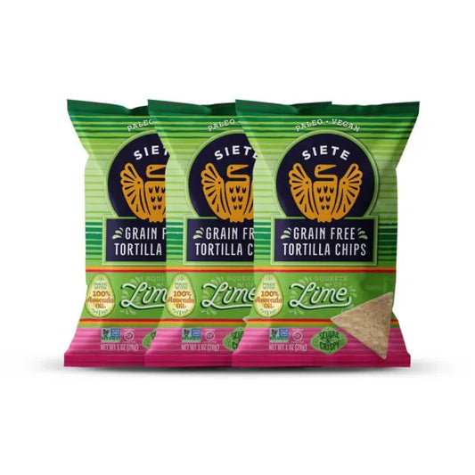 Lime Grain Free Tortilla Chips - 1oz