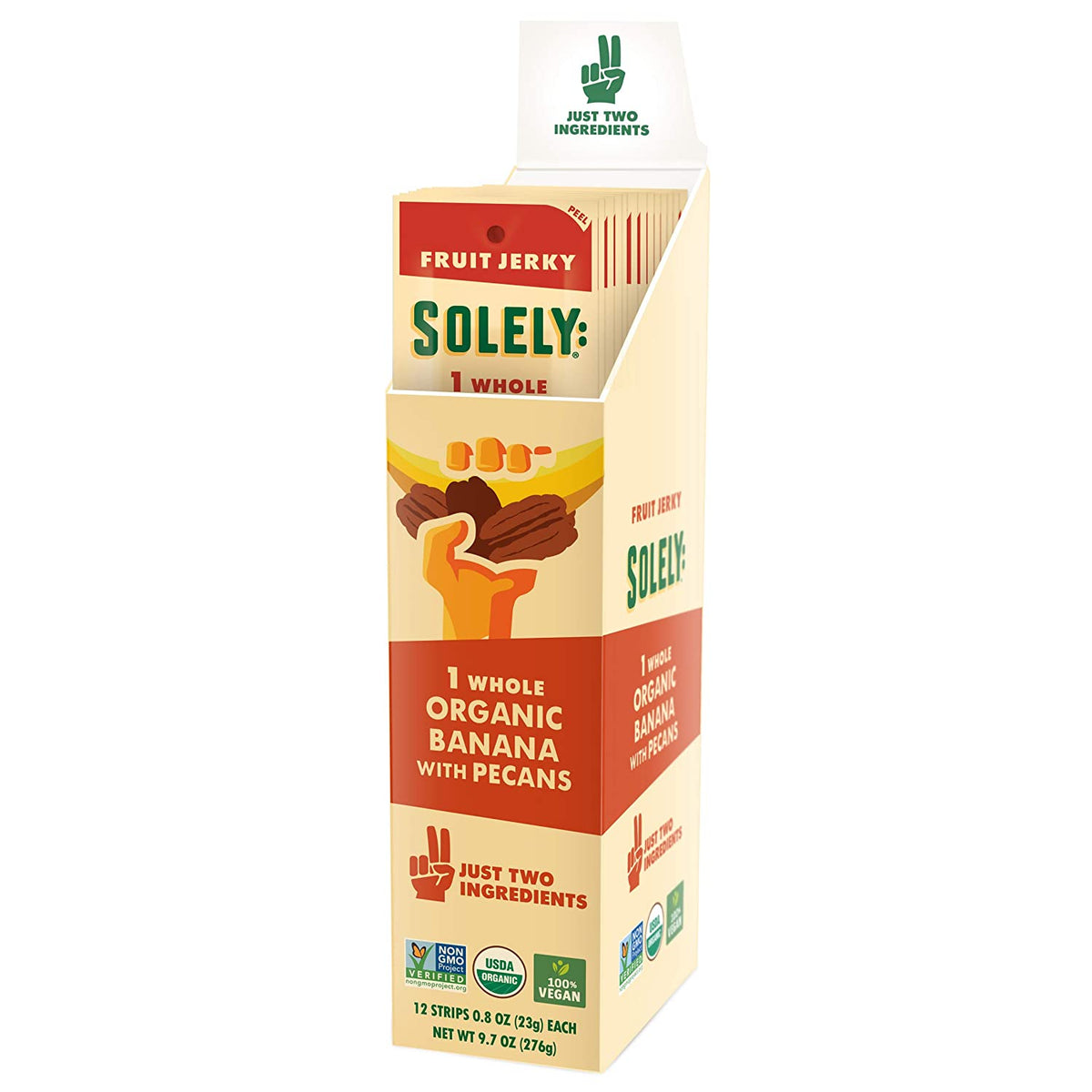 Banane aux pacanes séchées