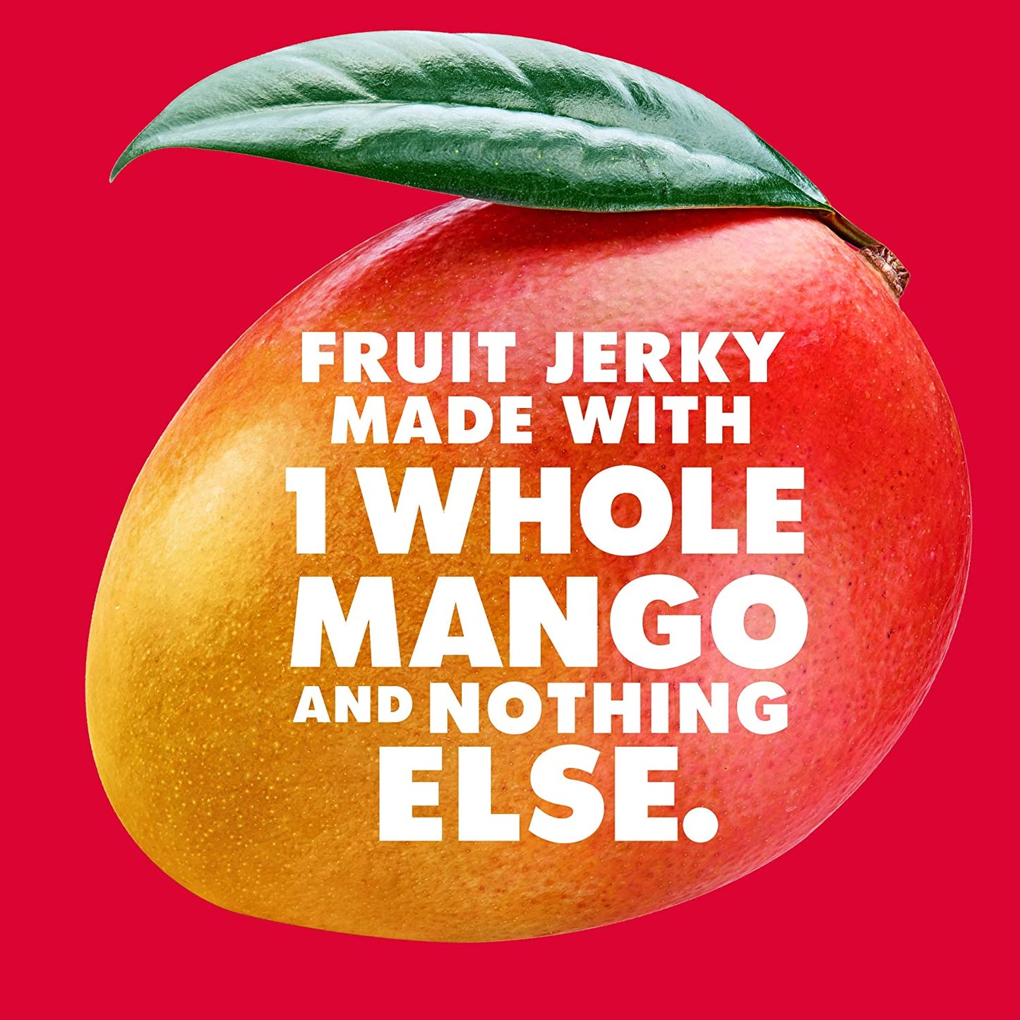 Cecina de fruta de mango orgánica