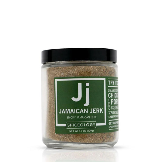 Tarro de vidrio jamaicano Jerk Rub