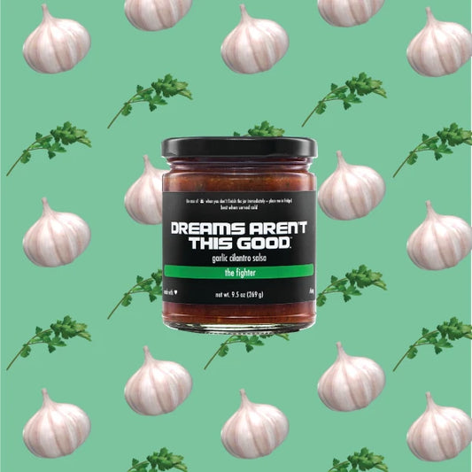 Salsa - the fighter | garlic cilantro salsa