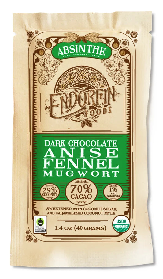 Barres de chocolat noir Endorfin Foods