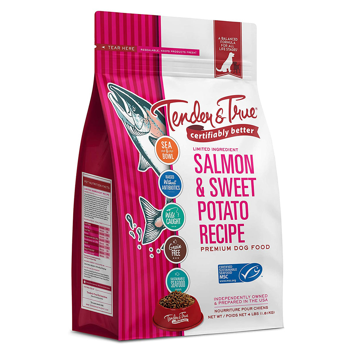 Alimento seco premium para perros