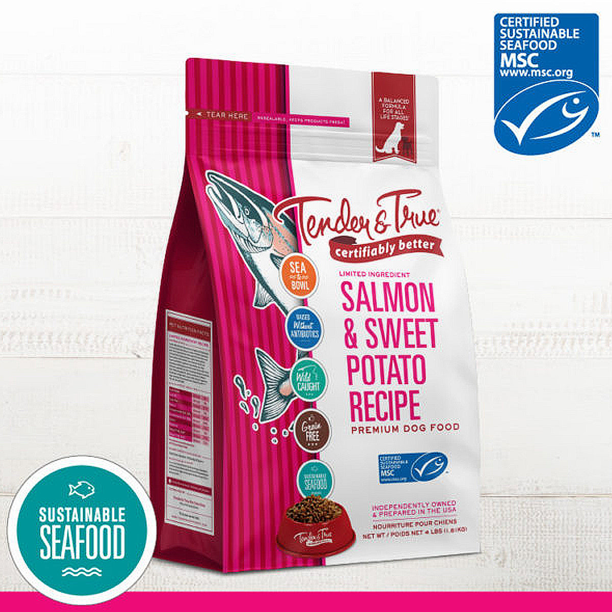 Alimento seco premium para perros