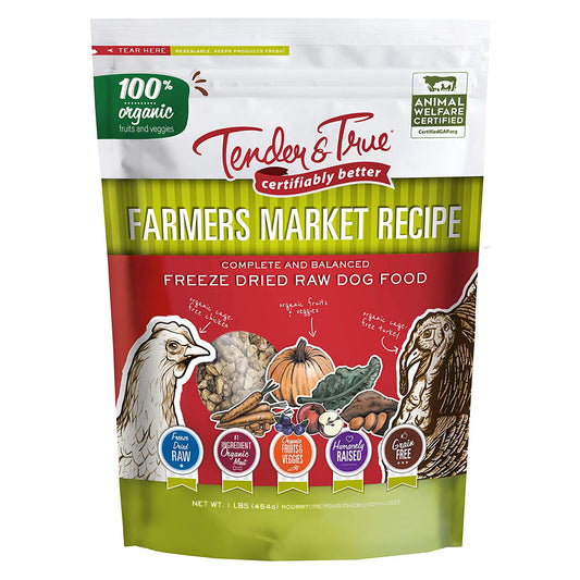 Farmers Market Recipe Freeze Dried Raw Dog Food