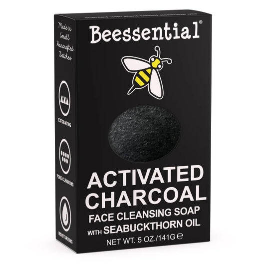 Beessential Activated Charcoal Face Soap