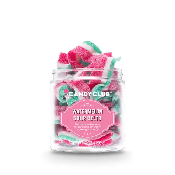 Candy Club Watermelon Sour Belts