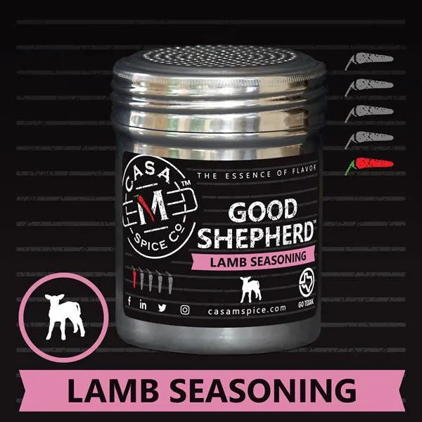 Good Shepard Lamb Seasoning - Original - 10 oz Stainless Shaker