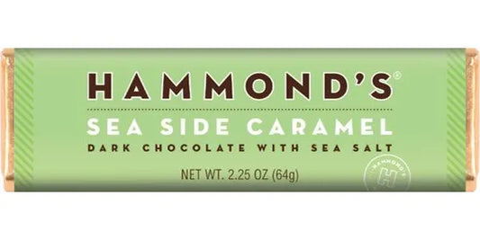 Barres de chocolat - Chocolat noir au caramel côté mer
