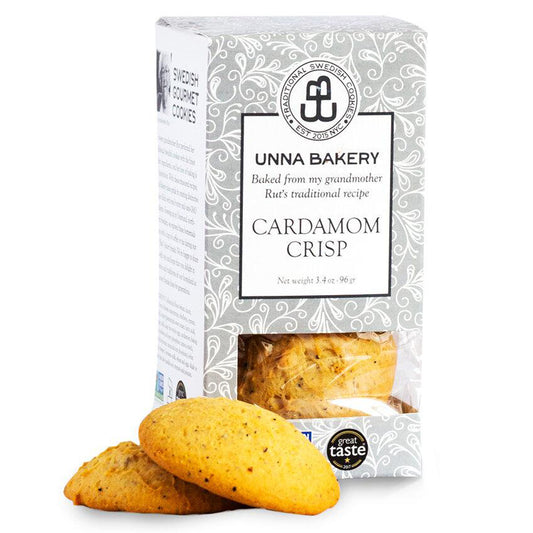 Galleta crujiente de cardamomo