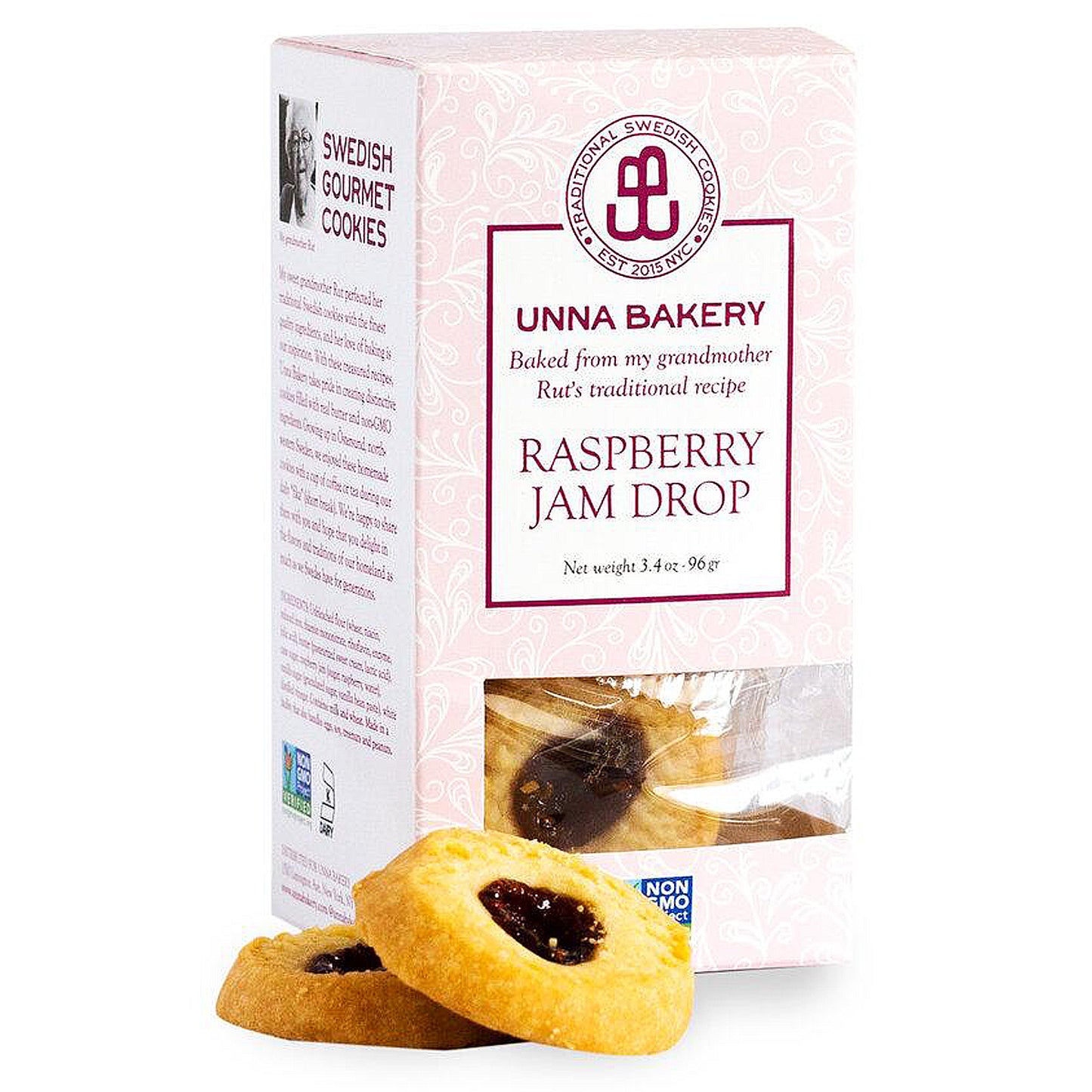 Raspberry Jam Drop Cookie