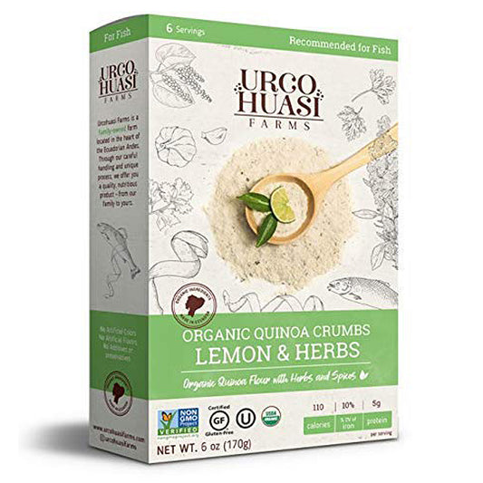 Organic Quinoa Lemon & Herbs Crumbs