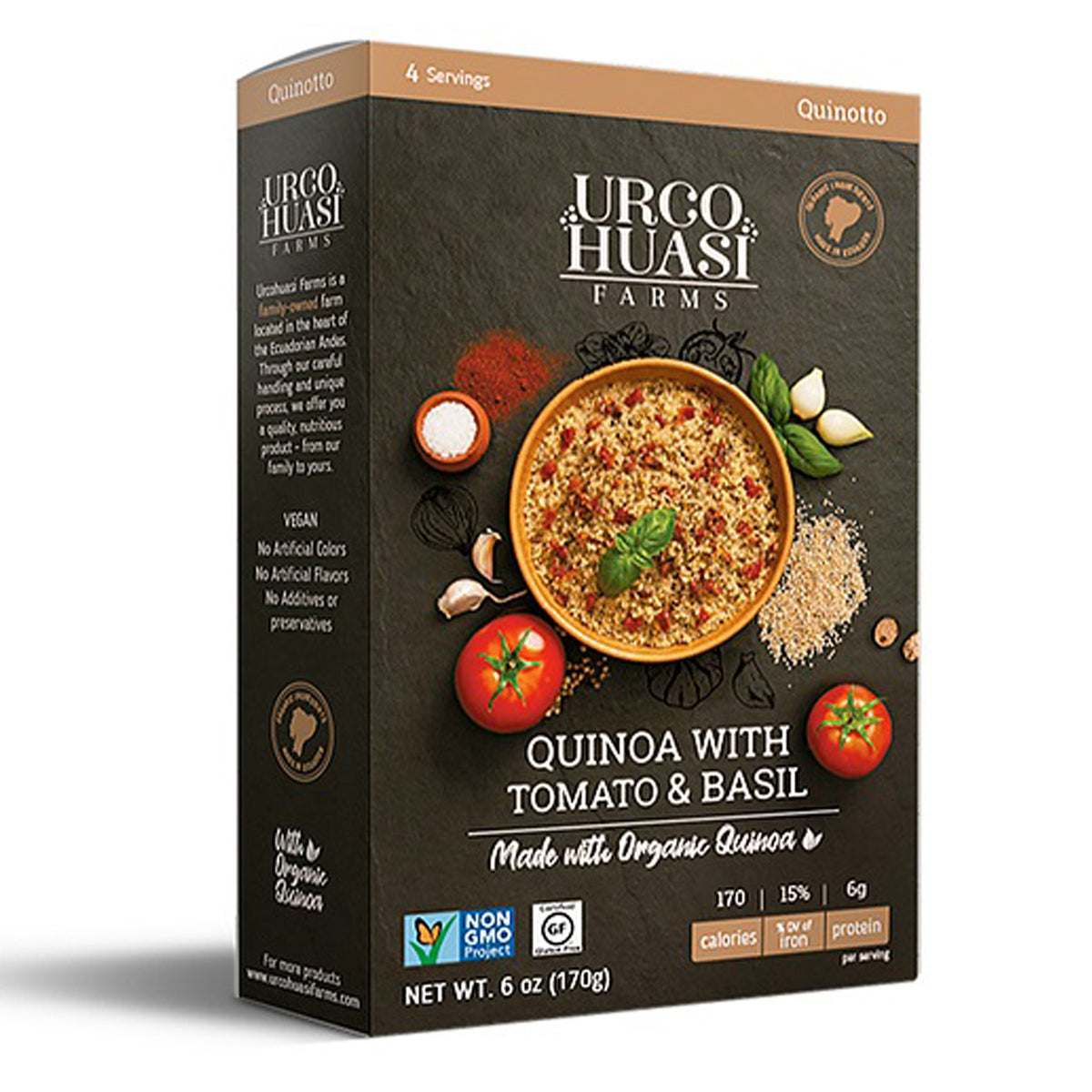 Quinoa Bio à la Tomate &amp; Basilic