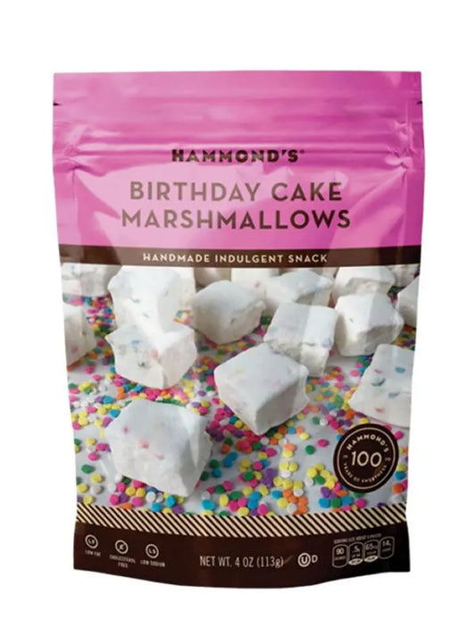 Handmade Marshmallows - Birthday Cake