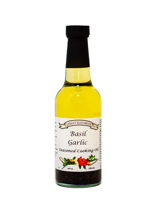 OL1602 Basil & Garlic Seasoned Cooking Oil