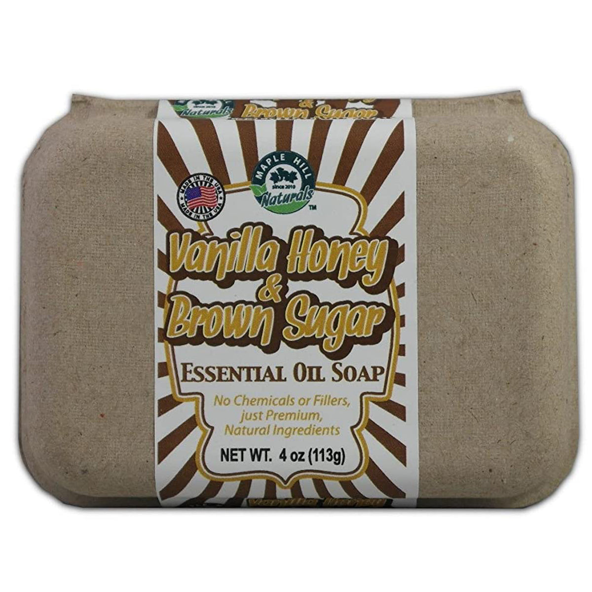 Vanilla Honey & Brown Sugar Essential Oil Soap