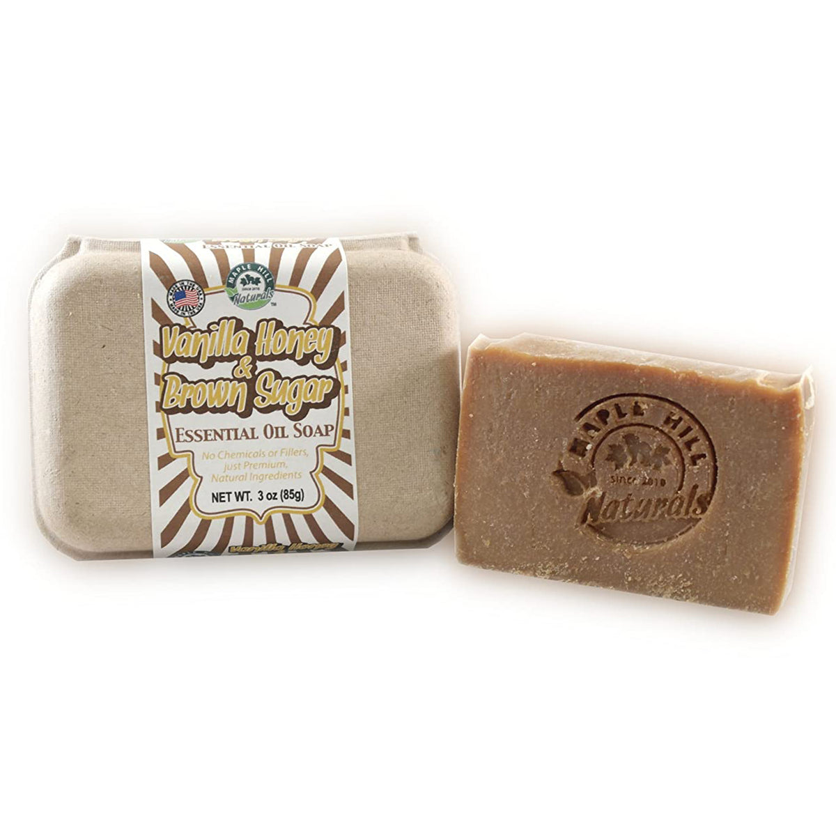 Vanilla Honey & Brown Sugar Essential Oil Soap
