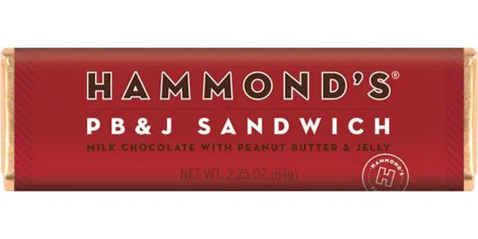 Barres de chocolat - PB &amp; J Sandwich Chocolat au lait