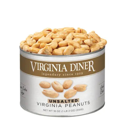 Virginia Peanuts - Unsalted, 18oz